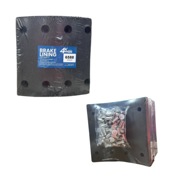 BANDAS DE FRENO JAC GALLOP- SET 8PCS